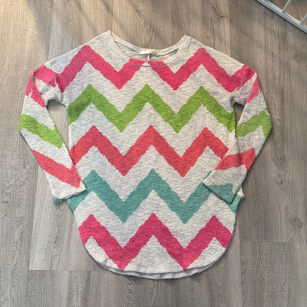 Luna Chic Chevron Sweater